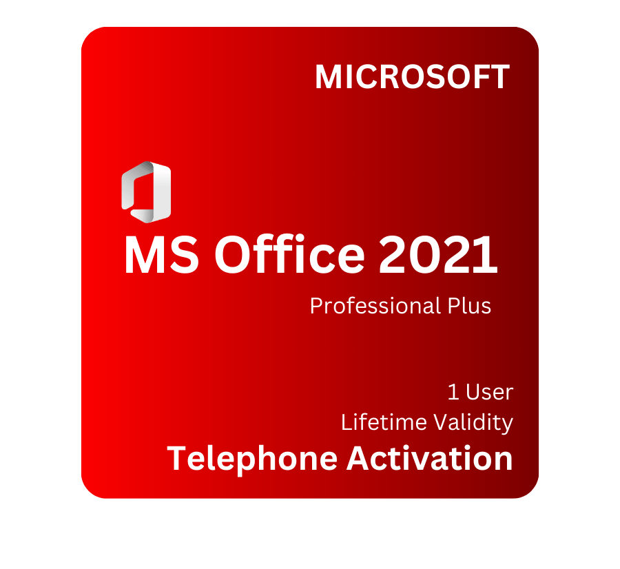 MS Office 2021 Professional Plus - Telephonic Activation